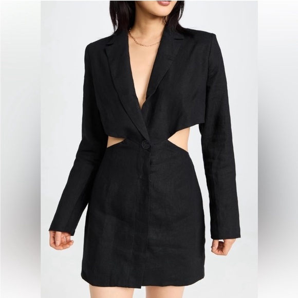 NWT Rumer Harper Blazer Dress size Small in Black - Picture 1 of 7